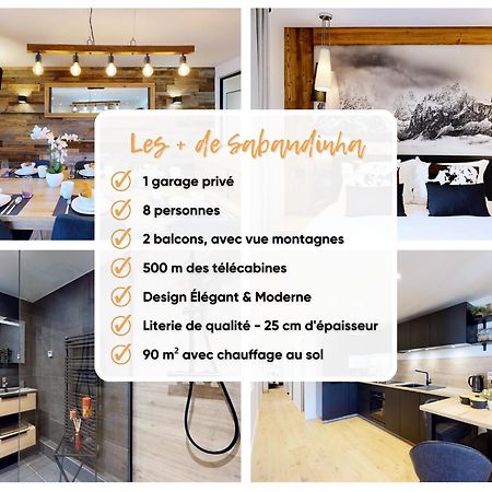 Elegant Et Moderne Avec Vue Montagne Au Coeur De Paradiski - Garage - 8Pers - 90M2 - Sabaudinha Ла-Плань Экстерьер фото